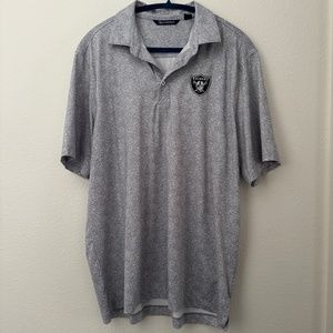 Las Vegas Raiders // Golf Shirt // Size Large